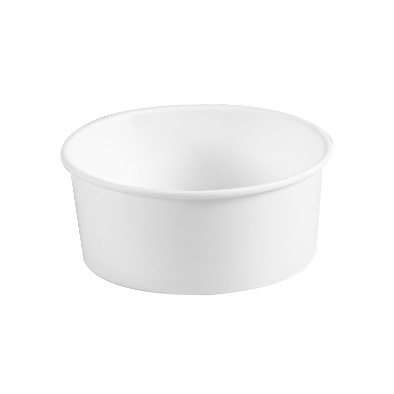 简约白冰淇淋纸杯